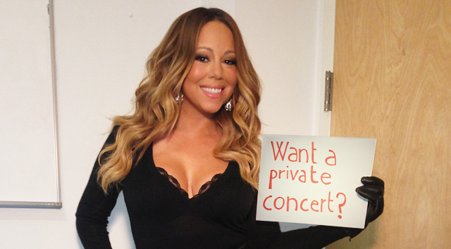 Win A Private Valentine's Day Concert from Mariah Carey